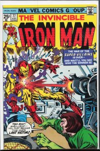Iron Man #77 (1975) Iron Man