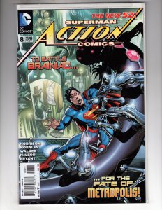 Action Comics #8 (2012)     / GMA3