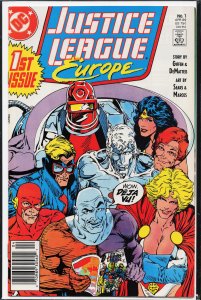 Justice League Europe #1 (1989) Justice League [Key Issue]