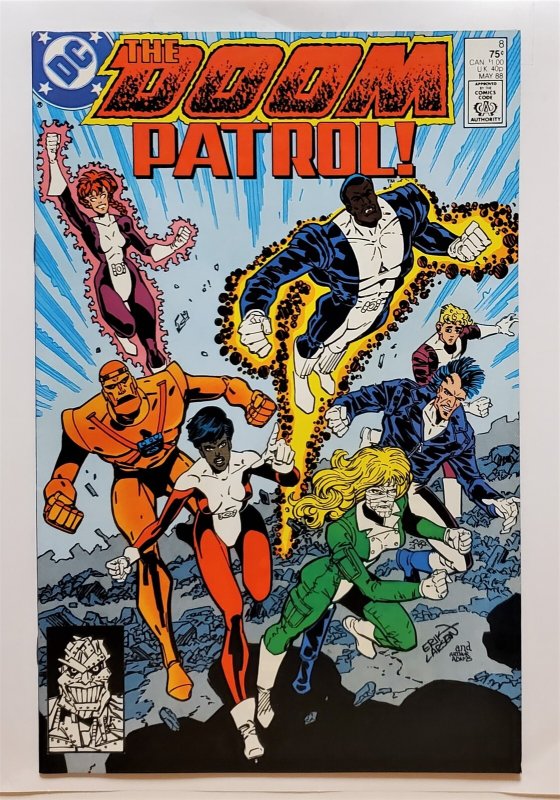 Doom Patrol (2nd Series) #8 (May 1988, DC) VF+