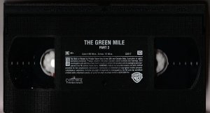 The Green Mile VHS Tom Hanks