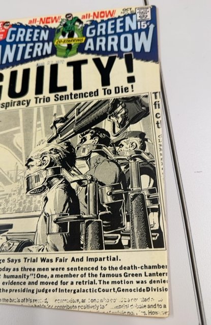 Green Lantern #80 (1970)guilty - NealAdams art