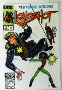 Longshot (1985 series)  #4, NM (Actual scan)