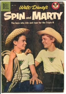 Four Color Comics-Spin & Marty # 714-Dell-1st issue-Mickey Mouse Club-VG 