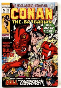 CONAN THE BARBARIAN #10--comic book--Kull--Marvel--VF