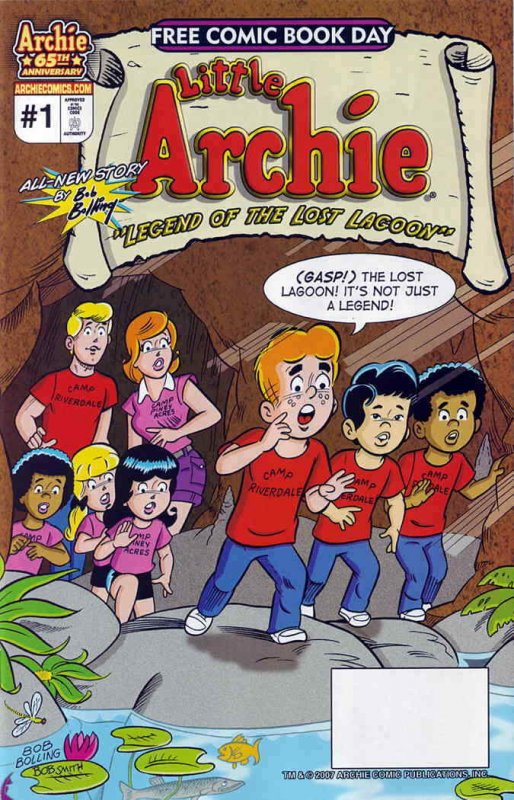 Little Archie, The Legend of the Lost Lagoon FCBD #1 VF; Archie | save on shippi