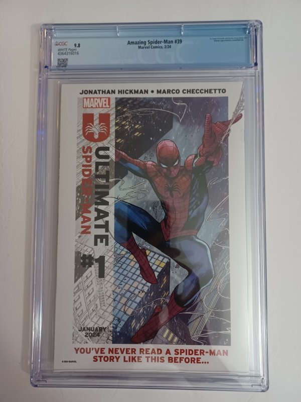 Amazing Spider-man #39 - 2024 - CGC 9.8
