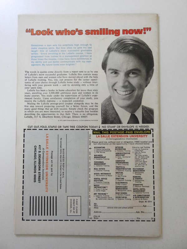 The Avengers #154 (1976) vs Attuma! VG+ Condition! Mark Jewelers Variant