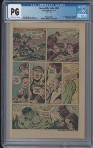 Incredible Hulk #181 (Page 12 Only) 1st Full App Wolverine Marvel Comic 1974 CGC