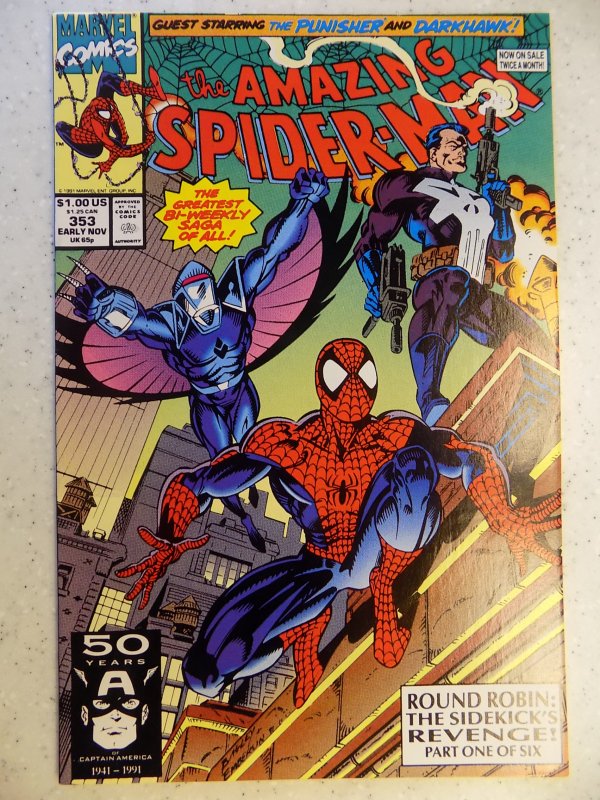 AMAZING SPIDER-MAN # 353 MARVEL ACTION ADVENTURE 