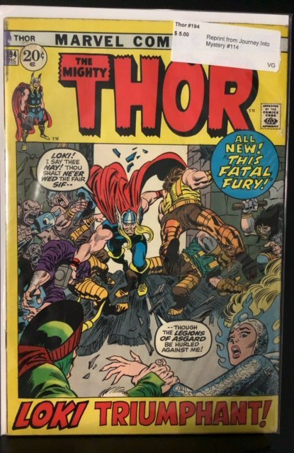 Thor #194 (1971)