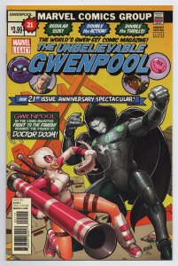 Unbelievable Gwenpool #21 Nakayama 2nd Printing Variant (Marvel, 2018) VF