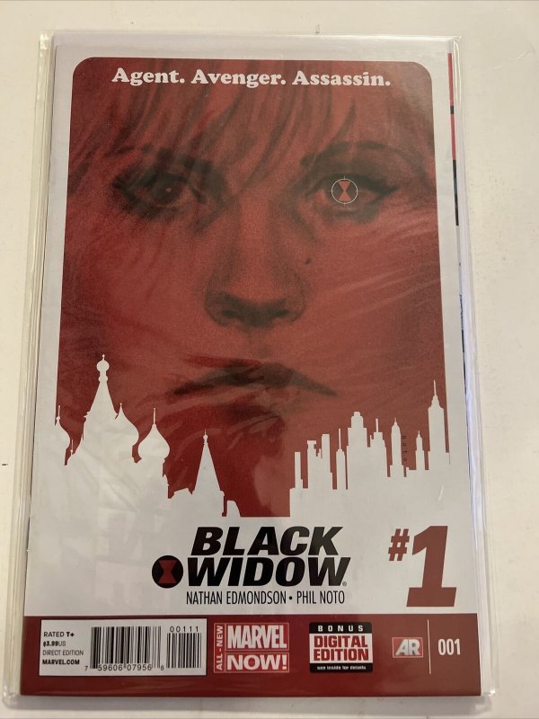 Black Widow #1 1A Noto Variant 1st Printing Marvel 2014 Bagged Boarded