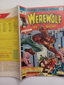 Werewolf by Night #23 - MVS intact - 1974 - FN