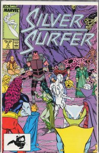 Silver Surfer #4 Direct Edition (1987) Silver Surfer