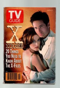 MAG: TV Guide-April 6-12-996-Los Angeles Edition-X-Files-VG