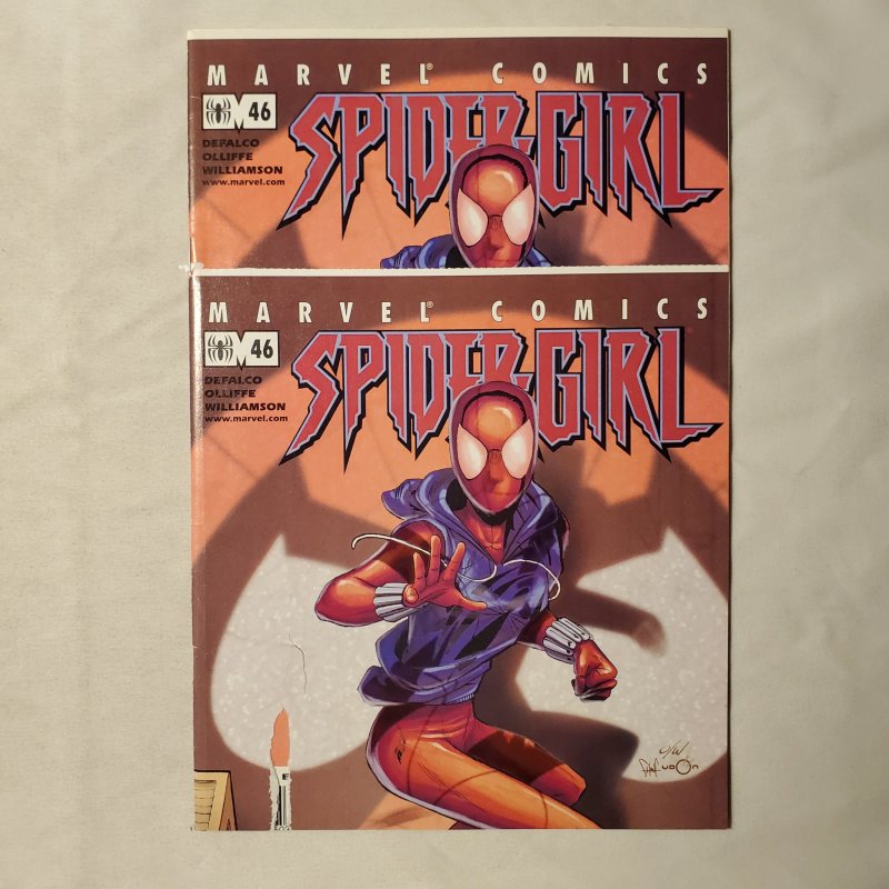 ERROR - Spider-Girl #46 *Misprint Cover* - Very Fine