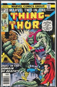 Marvel Two-in-One #23 (1977) The Thing