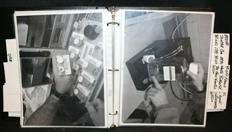 Joe Kubert's Reference Guide Binder w COA - JBPDS BIDS Biological Agent Auto