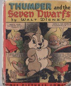 THUMPER AND THE SEVEN DWARFS-BIG LITTLE BOOK-WHITMAN-44 VG