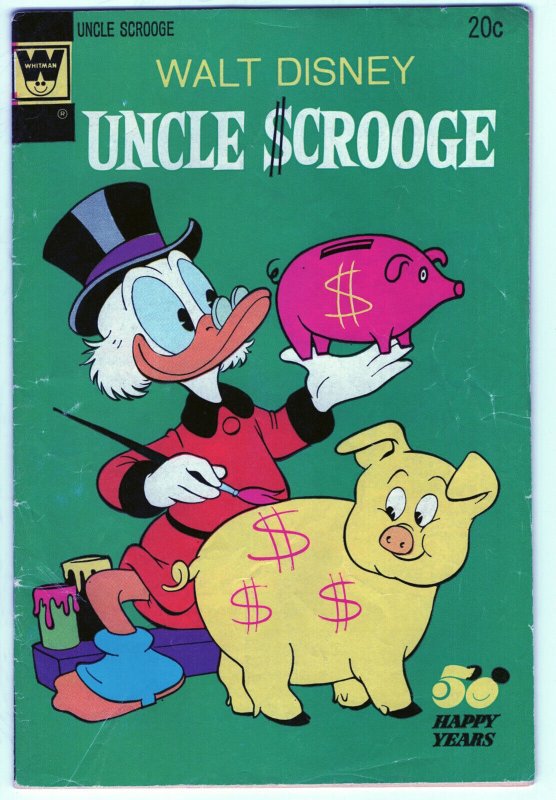 UNCLE SCROOGE #107 - 2.5 - OW-W  - Disney - Barks - Reprints Story From #21