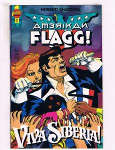 American Flagg #11 VF First Comics Comic Book 1989 DE25