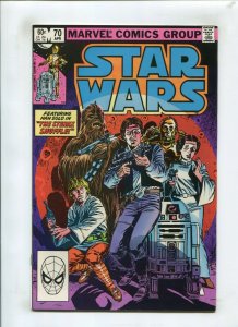 STAR WARS #70 (8.0) STENAX SHUFFLE 1983