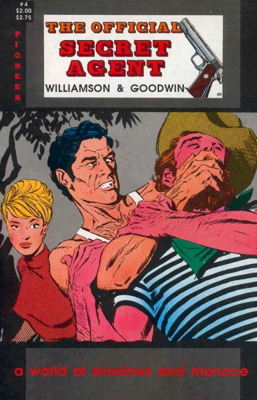 Official Secret Agent, The #4 VG; Pioneer | low grade comic - save on shipping -