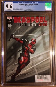 1ST SAKURA SPIDER! Deadpool: Black, White & Blood #4 CGC 9.6 NM+