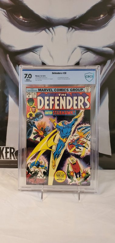 Defenders #28 - CBCS 7.0 - 1st Appearance of Starhawk