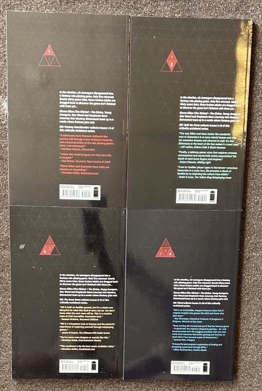 Die Volume 1-4 Fantasy Heartbreak Split The Party The Great Game Bleed Image