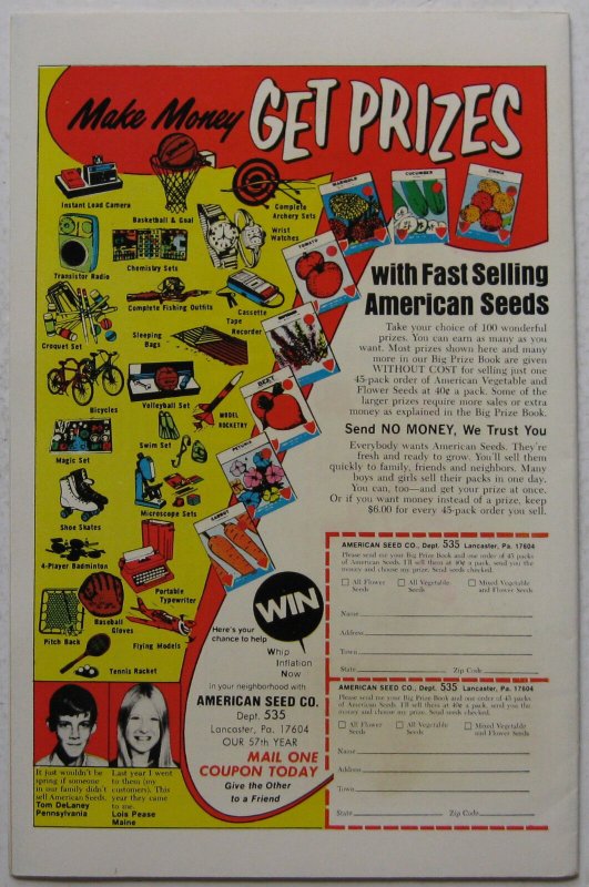 Justice, Inc. #1 (May-Jun 1975, DC), FN (6.0), Origin, Joe Kubert cover art