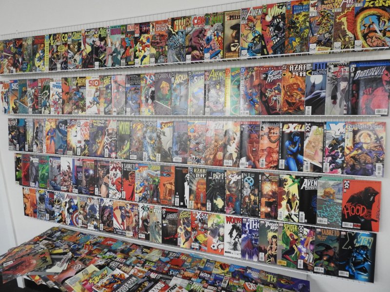 Huge Lot 200+ Comics W/ Batman, Thor, Avengers+ Avg Fine Condition!
