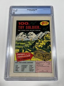 Adventure COMICS 381 cgc 8.0 ow/w pages dc comics 1969 