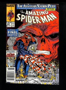 Amazing Spider-Man #325 Red Skull Captain America McFarlane!