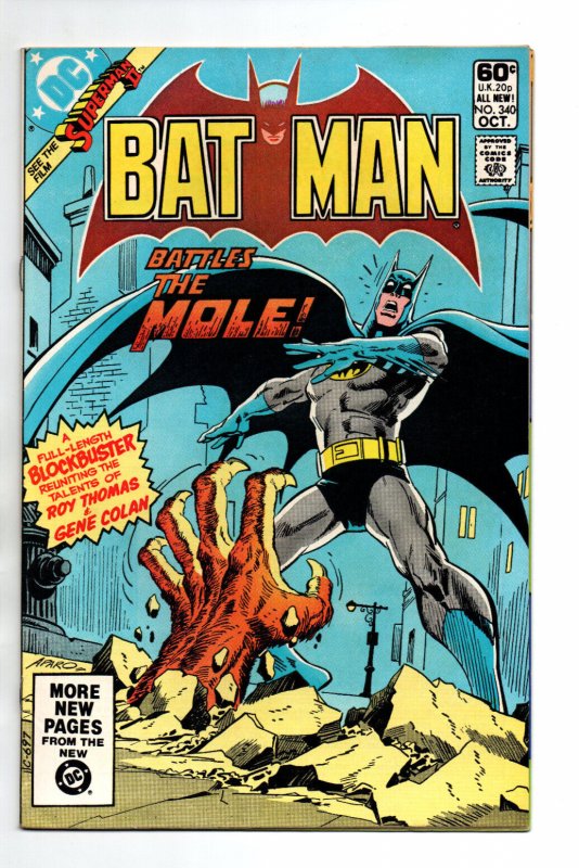 Batman #340 - 1981 - VF