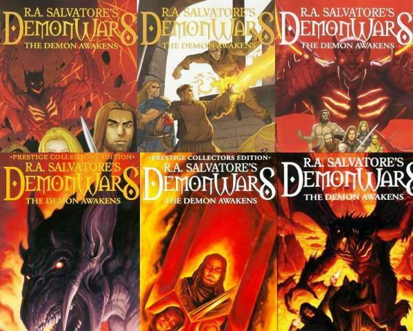 DEMONWARS DEMON AWAKENS (2007 DEVILS DUE) 1A-3A,1B-3B COMICS BOOK