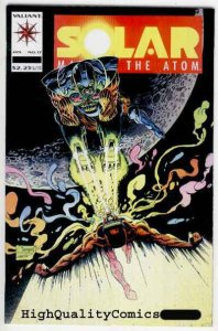 SOLAR - MAN of the ATOM #15 16 17 18, NM+, Valiant, Joe Quesada, Spider, 1992