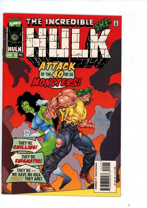 The Incredible Hulk #442 Direct Edition (1996) Marvel Comics