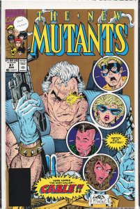 The New Mutants #87 (1990) New Mutants 2nd Print