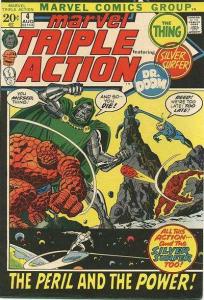 Marvel Triple Action (1972 series)  #4, Fine+ (Stock photo)