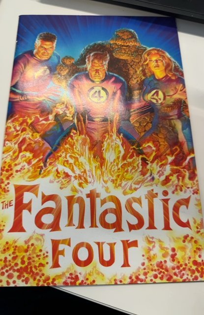 Fantastic Four #1 (2018) Alex Ross cover 1;200 variant