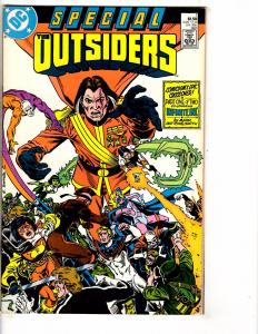 Lot Of 6 Outsiders DC Comic Books # 33 34 35 36 46 + Special # 1 Batman J214