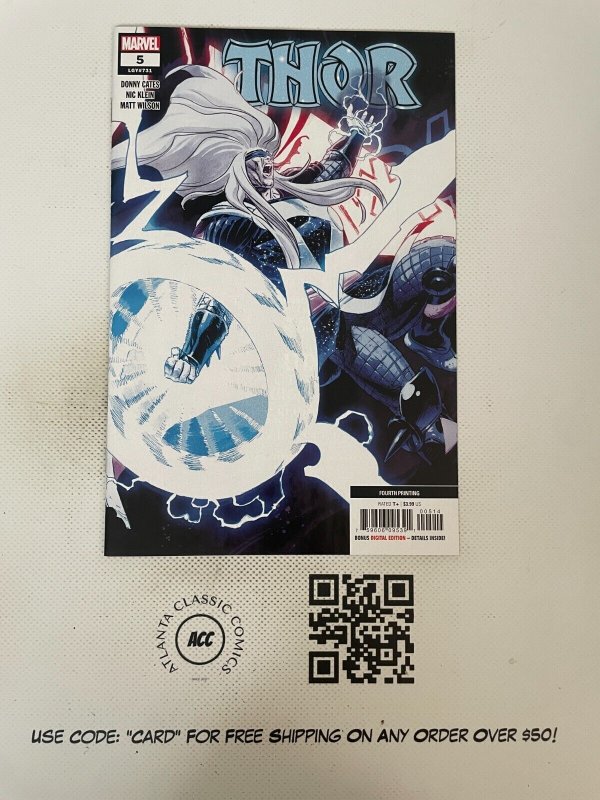 Thor # 5 LGY # 731 NM 4th Print Variant Cover Marvel Comic Book 10 SM15