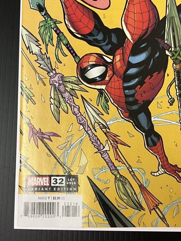 AMAZING SPIDER-MAN 32 CVR A + 1:25 GLEASON 2023 NM SET OF 2 PROSHIPPER