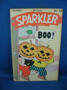 SPARKLER 48 F+ TARZAN NANCY HALLOWEEN CVR 1945