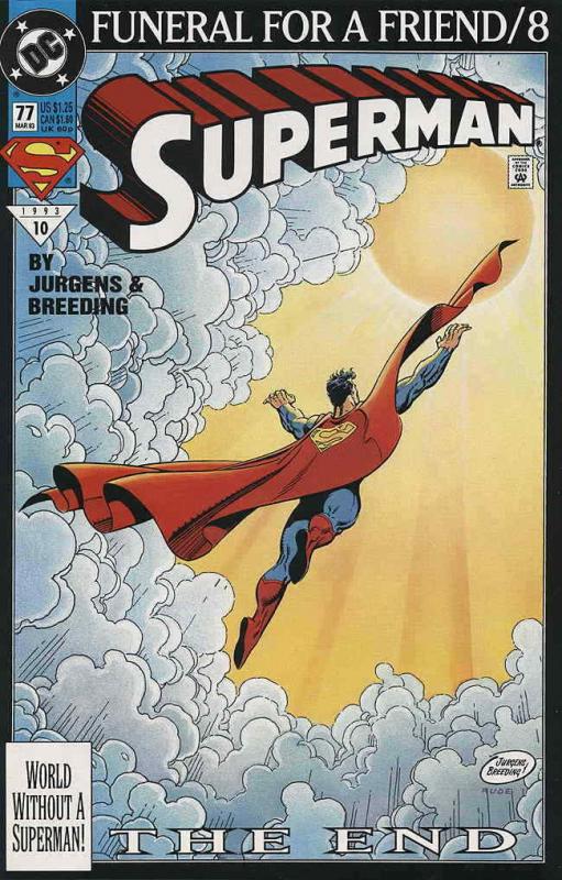 Superman (2nd Series) #77 VF/NM; DC | save on shipping - details inside