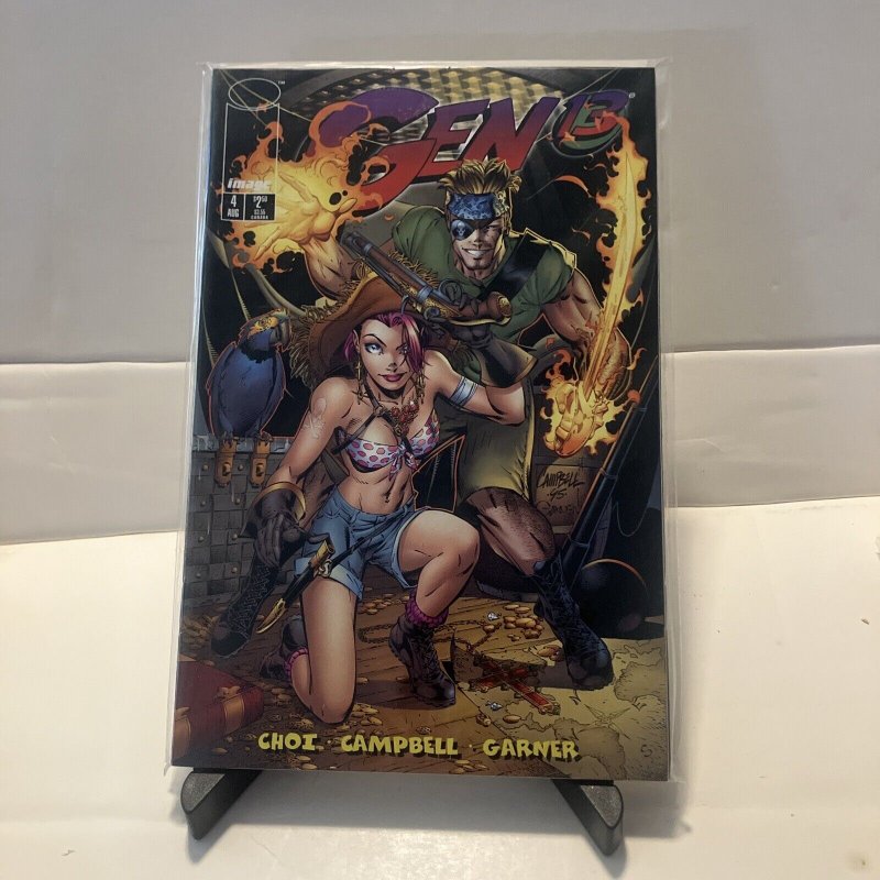 GEN 13 4 GORGEOUS J SCOTT CAMPBELL COVER IMAGE COMICS 1995