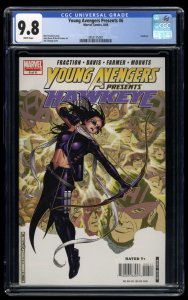 Young Avengers Presents #6 CGC NM/M 9.8 White Pages 1st Barton meets Bishop!