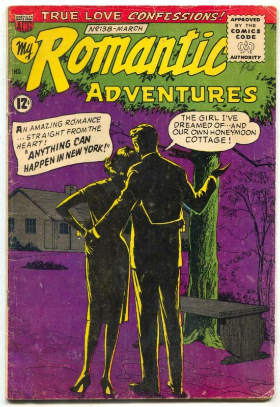 My Romantic Adventures #138 1964- RARE FINAL ISSUE VG